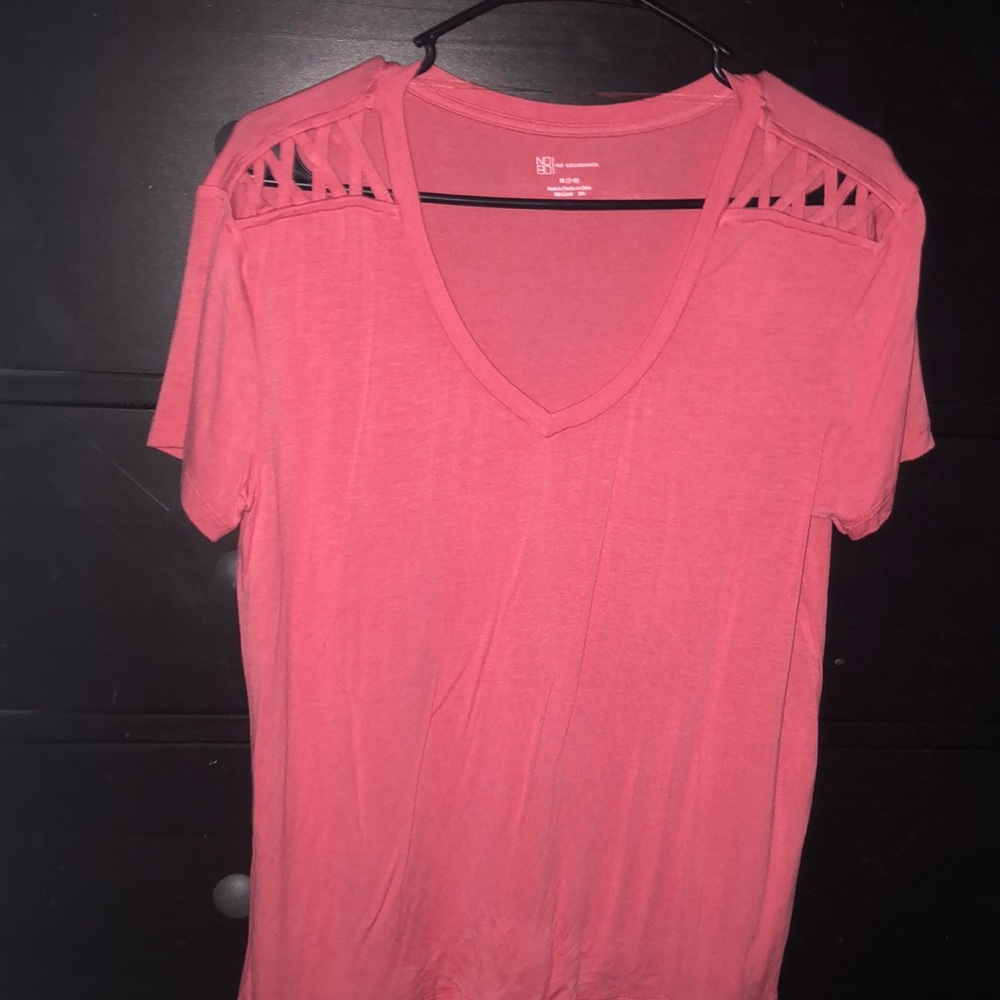 No Boundaries Size M(7-9) 95% Rayon 5% Spandex Color is type of pink